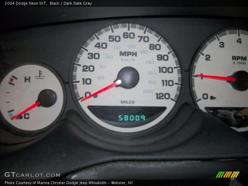 Black / Dark Slate Gray 2004 Dodge Neon SXT