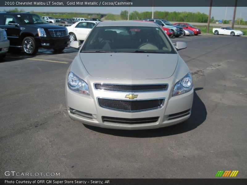 Gold Mist Metallic / Cocoa/Cashmere 2010 Chevrolet Malibu LT Sedan