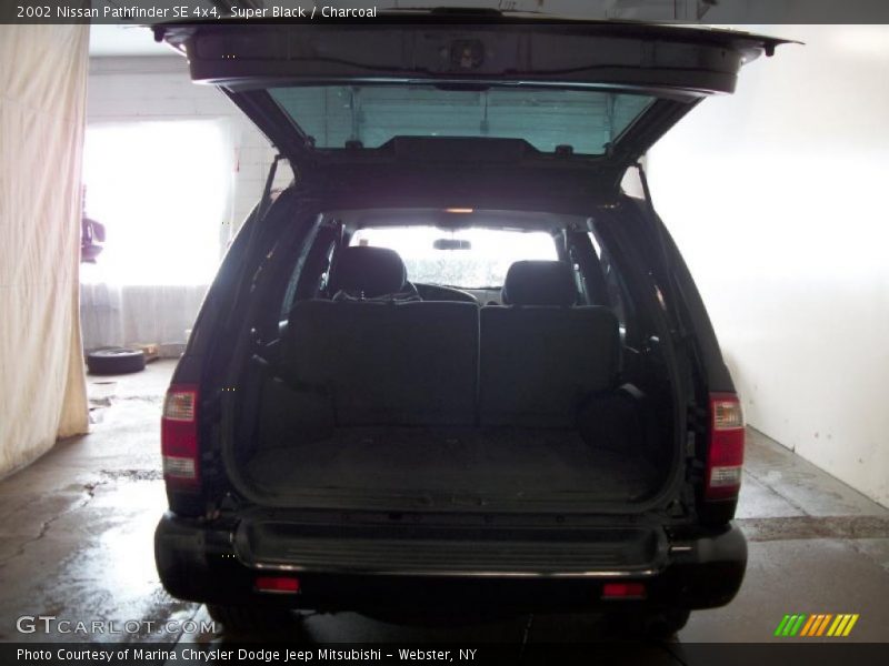 Super Black / Charcoal 2002 Nissan Pathfinder SE 4x4