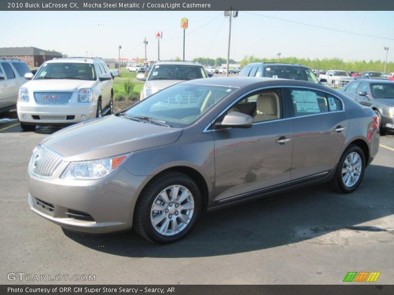Mocha Steel Metallic / Cocoa/Light Cashmere 2010 Buick LaCrosse CX