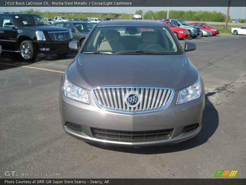 Mocha Steel Metallic / Cocoa/Light Cashmere 2010 Buick LaCrosse CX