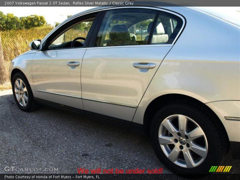 Reflex Silver Metallic / Classic Grey 2007 Volkswagen Passat 2.0T Sedan