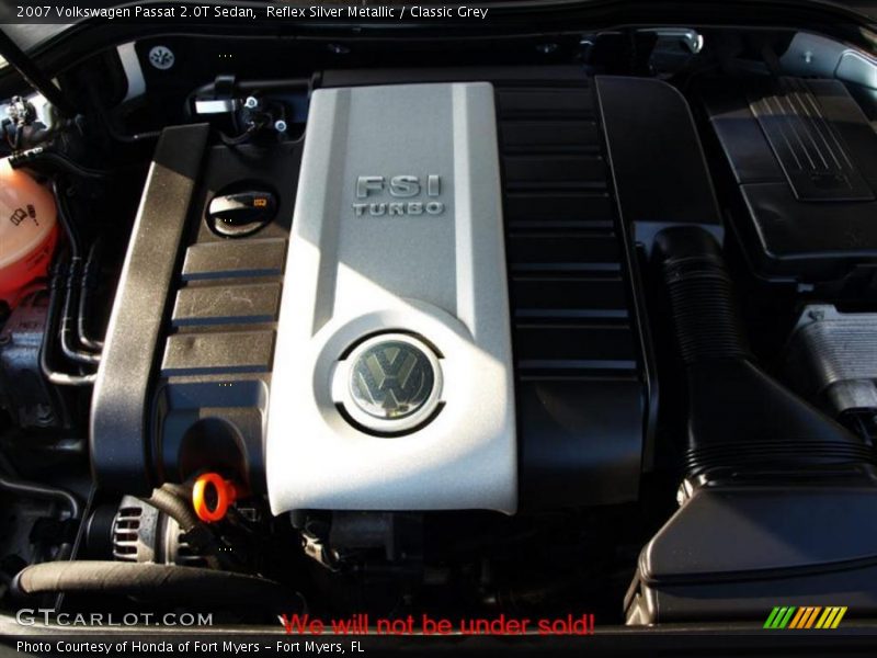 Reflex Silver Metallic / Classic Grey 2007 Volkswagen Passat 2.0T Sedan