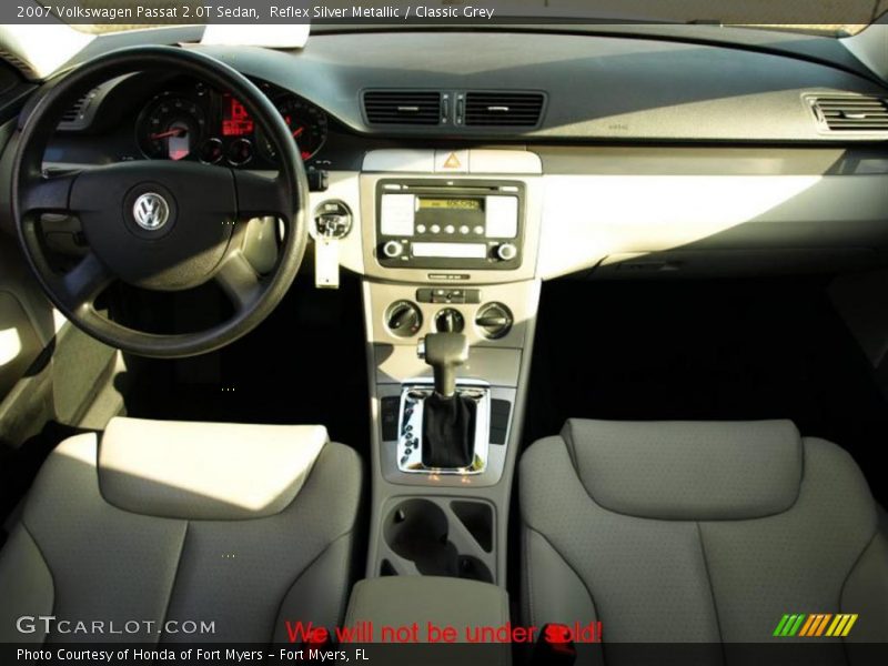 Reflex Silver Metallic / Classic Grey 2007 Volkswagen Passat 2.0T Sedan
