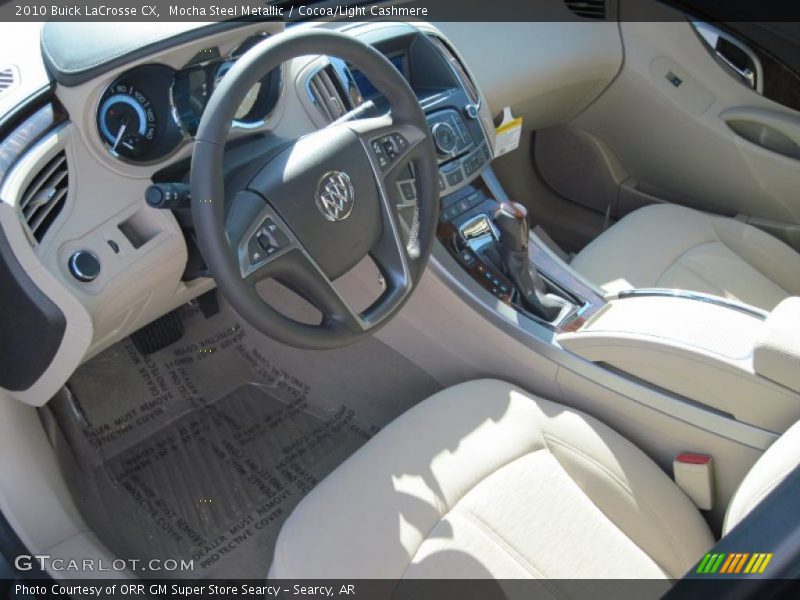 Mocha Steel Metallic / Cocoa/Light Cashmere 2010 Buick LaCrosse CX