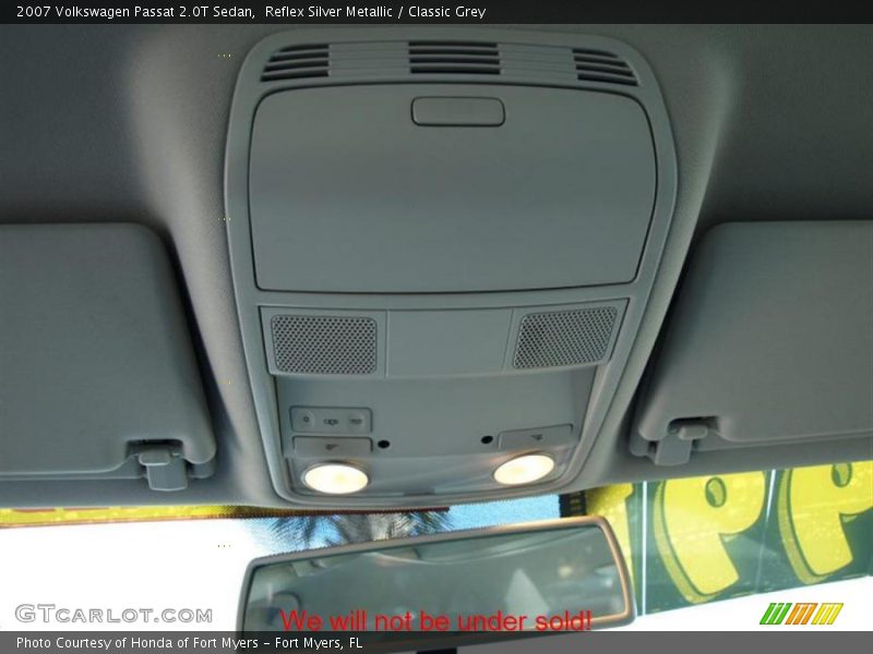 Reflex Silver Metallic / Classic Grey 2007 Volkswagen Passat 2.0T Sedan