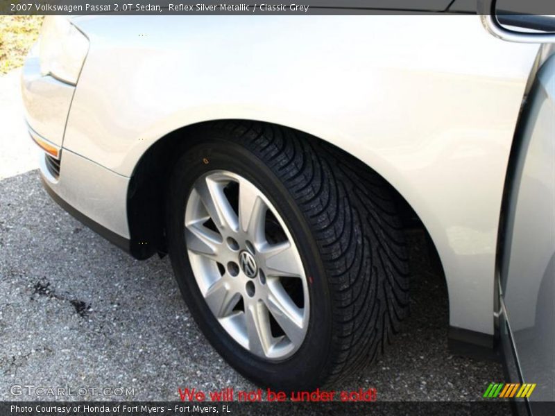 Reflex Silver Metallic / Classic Grey 2007 Volkswagen Passat 2.0T Sedan