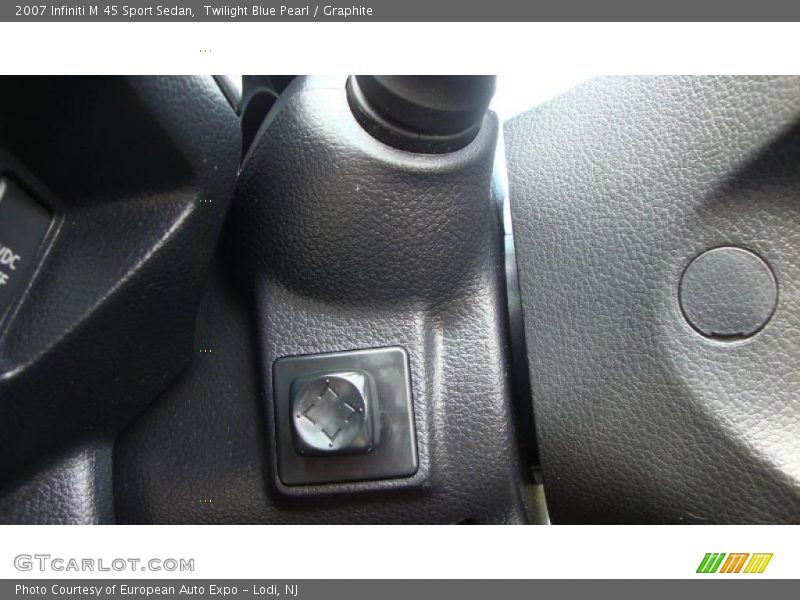 Twilight Blue Pearl / Graphite 2007 Infiniti M 45 Sport Sedan