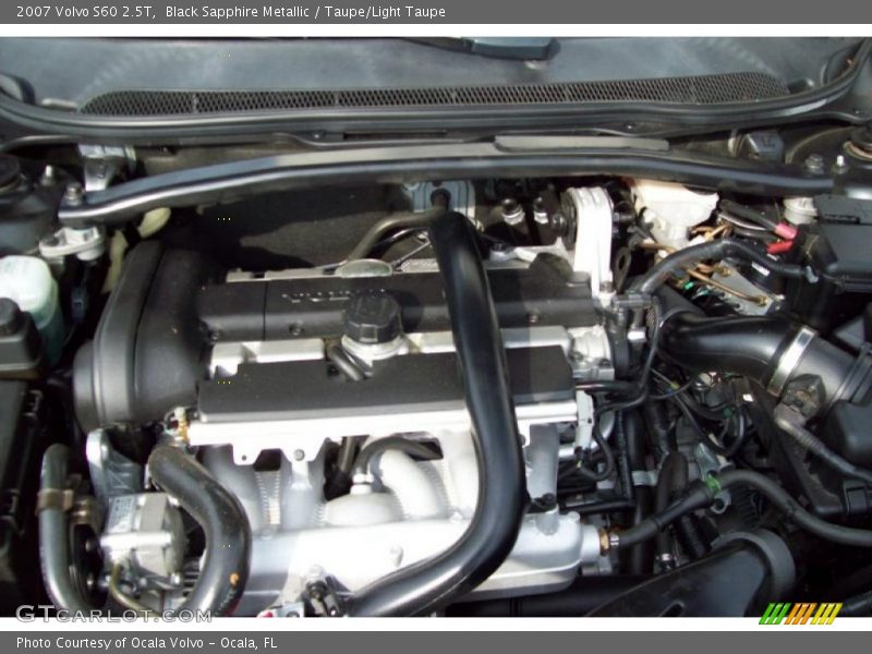 Black Sapphire Metallic / Taupe/Light Taupe 2007 Volvo S60 2.5T