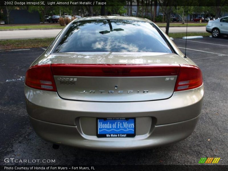 Light Almond Pearl Metallic / Taupe 2002 Dodge Intrepid SE