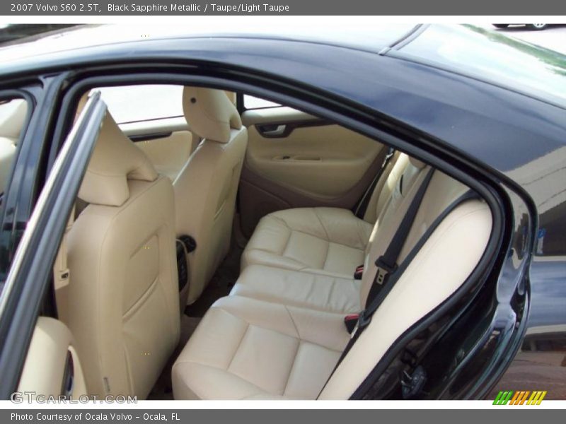 Black Sapphire Metallic / Taupe/Light Taupe 2007 Volvo S60 2.5T