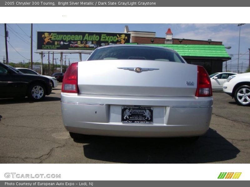 Bright Silver Metallic / Dark Slate Gray/Light Graystone 2005 Chrysler 300 Touring