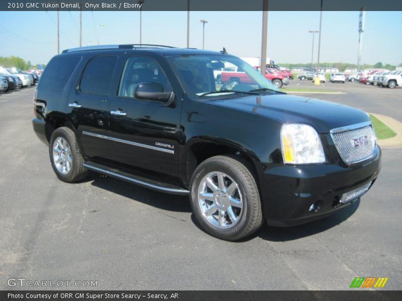 Onyx Black / Ebony 2010 GMC Yukon Denali