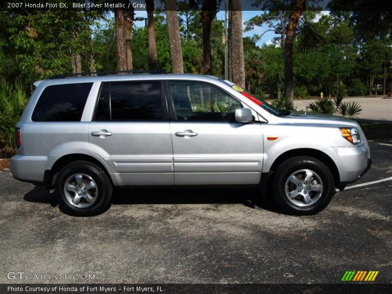 Billet Silver Metallic / Gray 2007 Honda Pilot EX