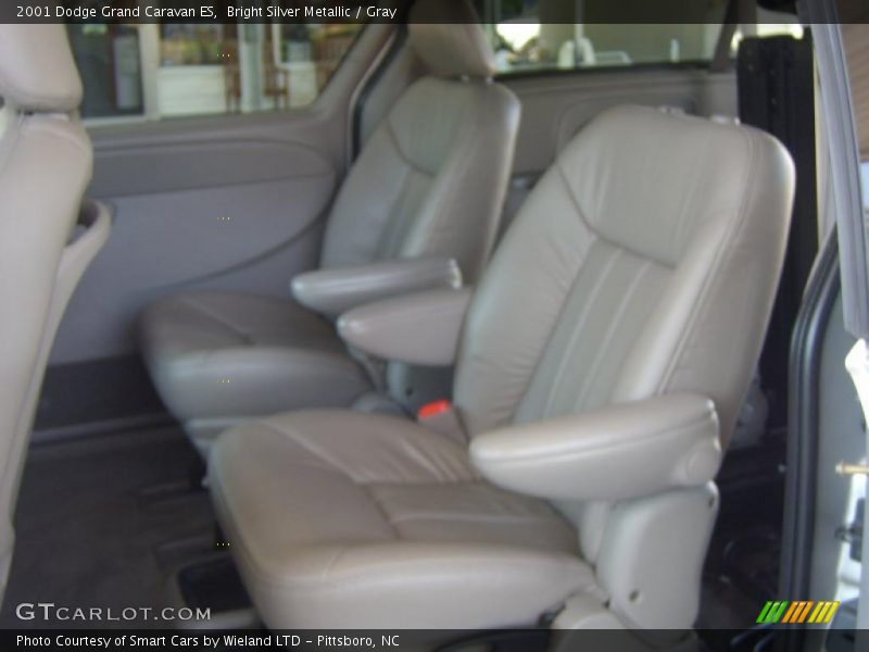 Bright Silver Metallic / Gray 2001 Dodge Grand Caravan ES