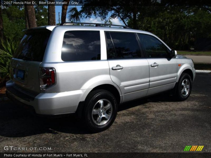 Billet Silver Metallic / Gray 2007 Honda Pilot EX