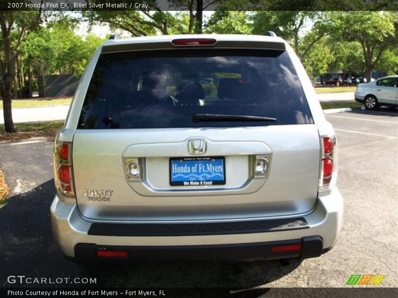 Billet Silver Metallic / Gray 2007 Honda Pilot EX