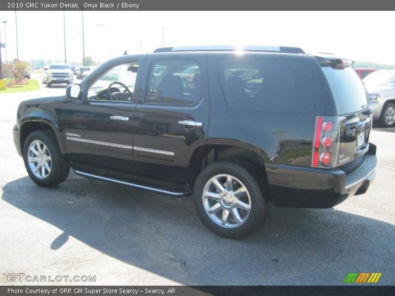 Onyx Black / Ebony 2010 GMC Yukon Denali
