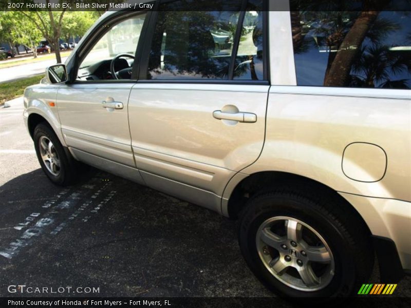Billet Silver Metallic / Gray 2007 Honda Pilot EX