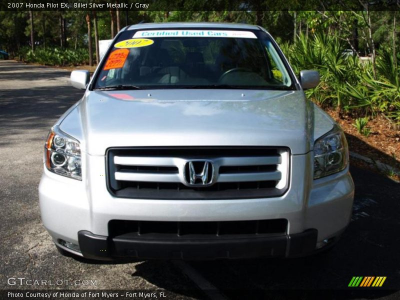 Billet Silver Metallic / Gray 2007 Honda Pilot EX
