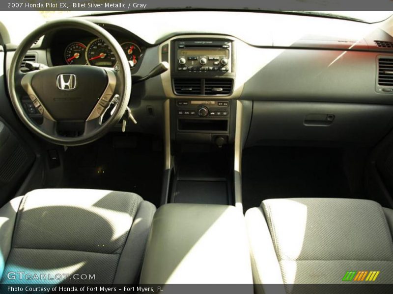 Billet Silver Metallic / Gray 2007 Honda Pilot EX
