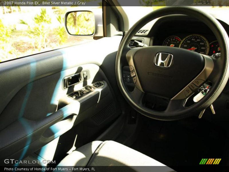 Billet Silver Metallic / Gray 2007 Honda Pilot EX