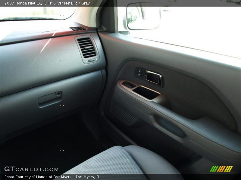 Billet Silver Metallic / Gray 2007 Honda Pilot EX