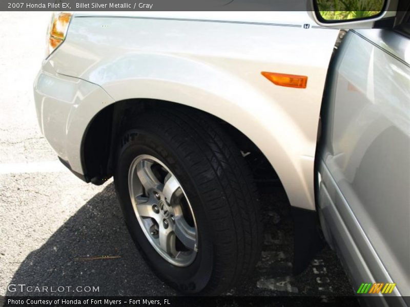 Billet Silver Metallic / Gray 2007 Honda Pilot EX
