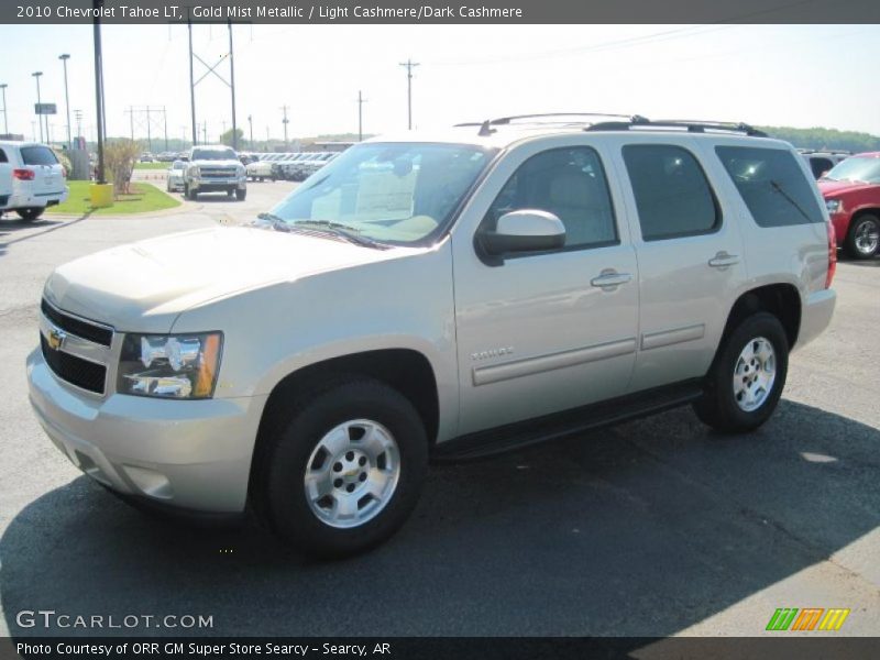 Gold Mist Metallic / Light Cashmere/Dark Cashmere 2010 Chevrolet Tahoe LT