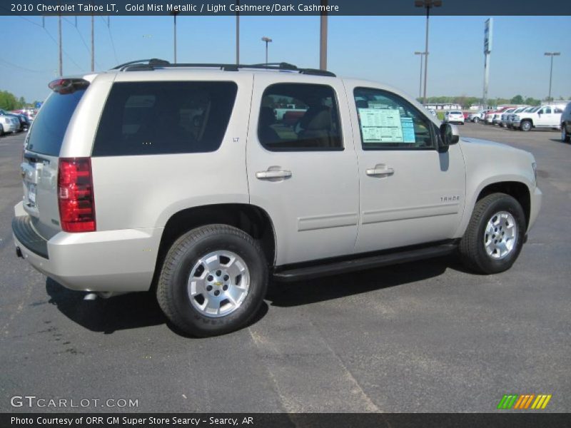 Gold Mist Metallic / Light Cashmere/Dark Cashmere 2010 Chevrolet Tahoe LT