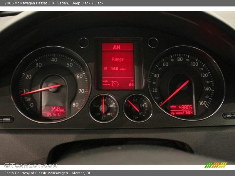 Deep Black / Black 2006 Volkswagen Passat 2.0T Sedan