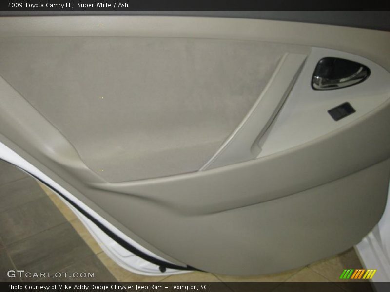 Super White / Ash 2009 Toyota Camry LE