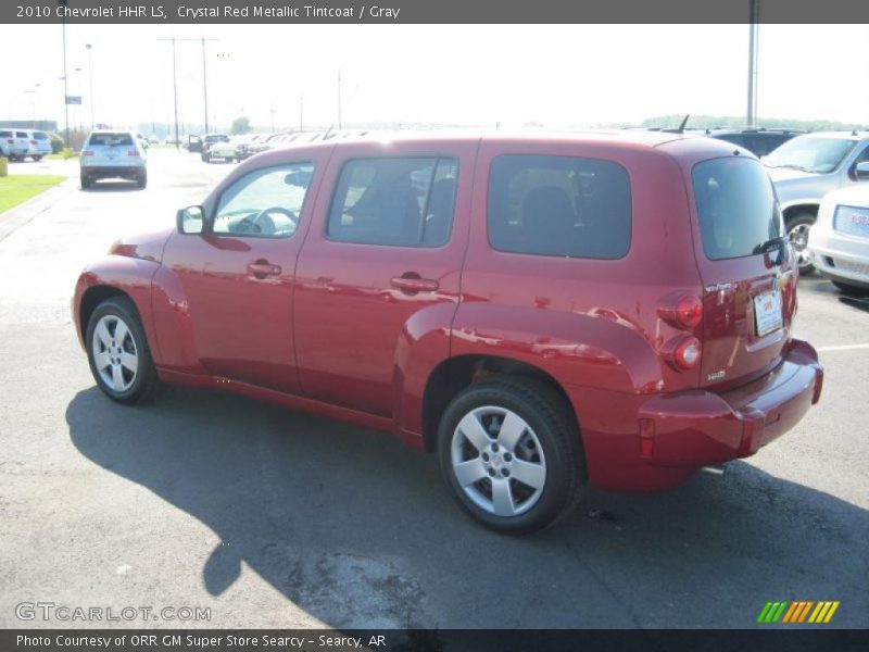 Crystal Red Metallic Tintcoat / Gray 2010 Chevrolet HHR LS