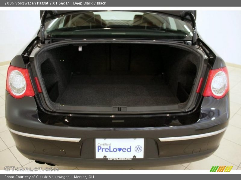 Deep Black / Black 2006 Volkswagen Passat 2.0T Sedan