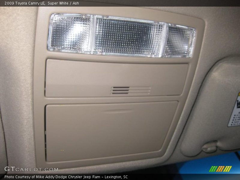 Super White / Ash 2009 Toyota Camry LE