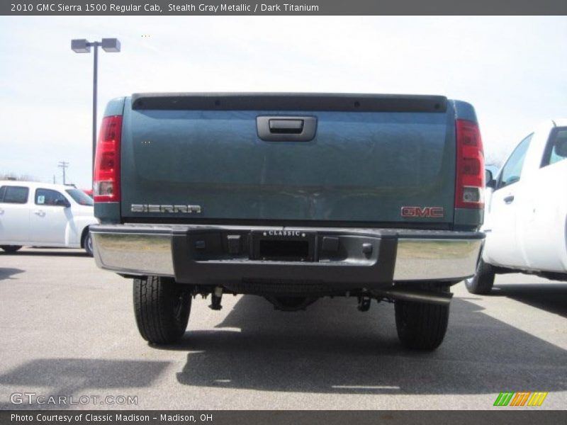 Stealth Gray Metallic / Dark Titanium 2010 GMC Sierra 1500 Regular Cab