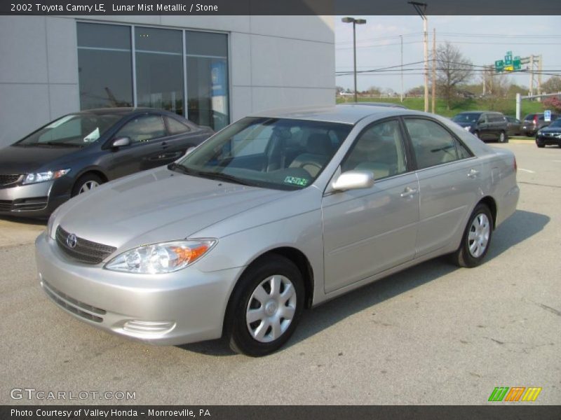 Lunar Mist Metallic / Stone 2002 Toyota Camry LE