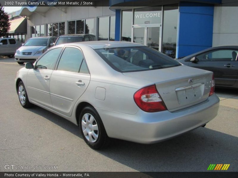 Lunar Mist Metallic / Stone 2002 Toyota Camry LE