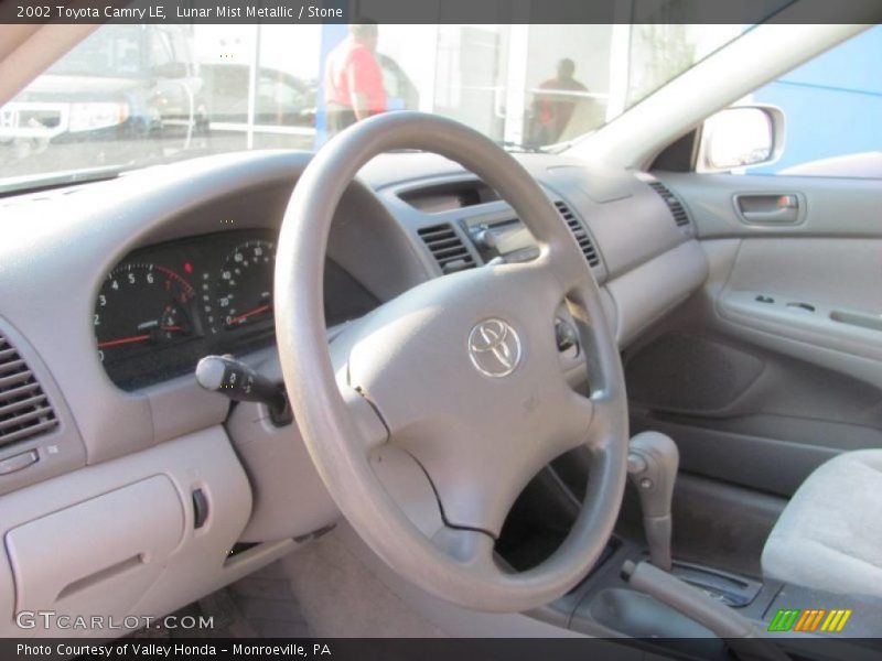 Lunar Mist Metallic / Stone 2002 Toyota Camry LE
