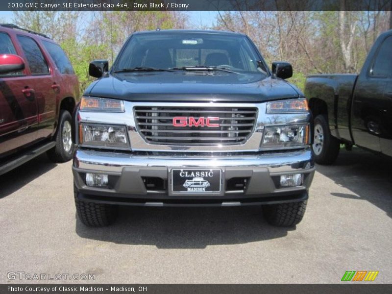 Onyx Black / Ebony 2010 GMC Canyon SLE Extended Cab 4x4