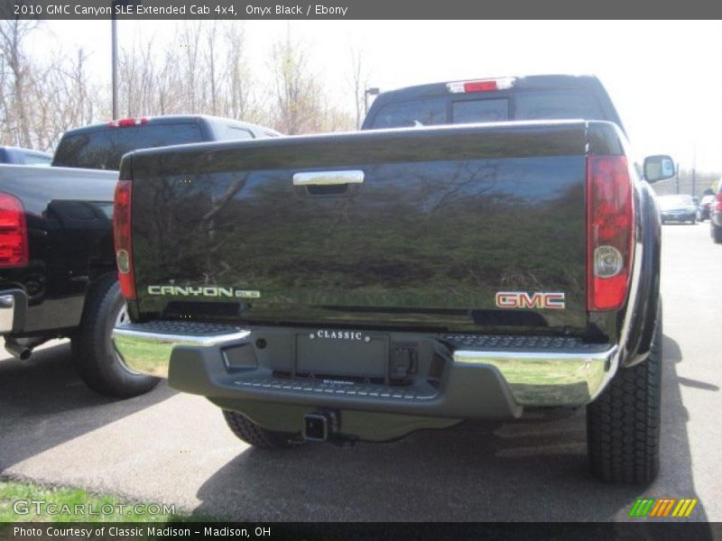 Onyx Black / Ebony 2010 GMC Canyon SLE Extended Cab 4x4