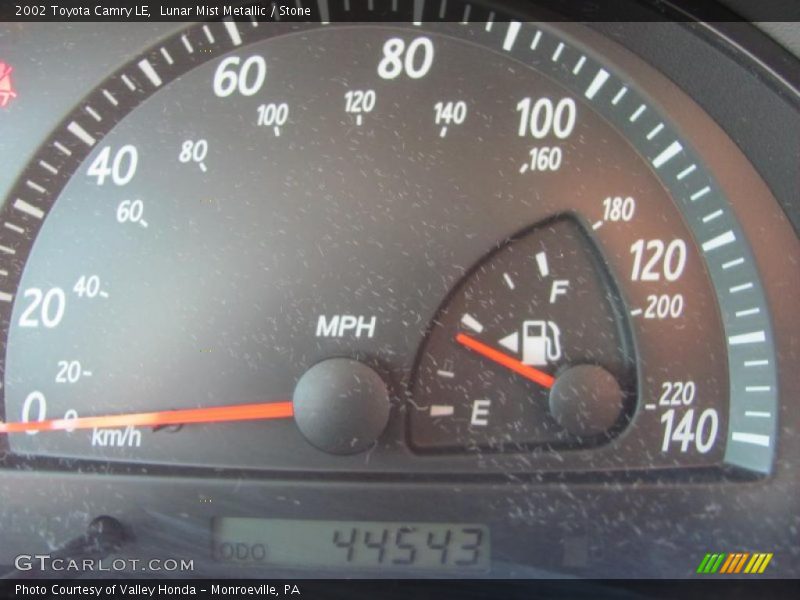 Lunar Mist Metallic / Stone 2002 Toyota Camry LE