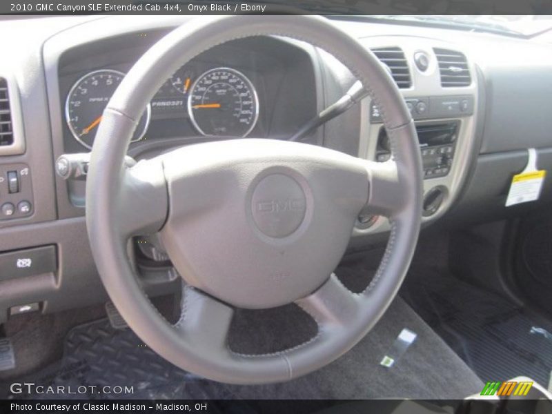 Onyx Black / Ebony 2010 GMC Canyon SLE Extended Cab 4x4