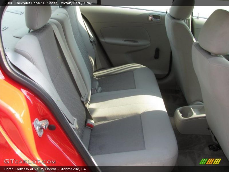 Victory Red / Gray 2008 Chevrolet Cobalt LS Sedan