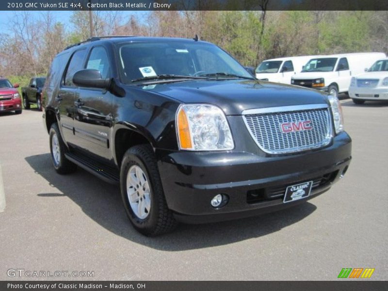 Carbon Black Metallic / Ebony 2010 GMC Yukon SLE 4x4