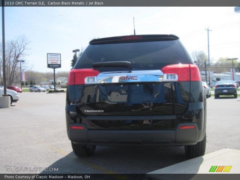 Carbon Black Metallic / Jet Black 2010 GMC Terrain SLE