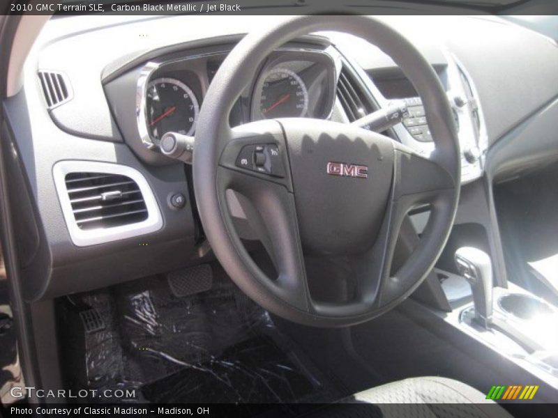 Carbon Black Metallic / Jet Black 2010 GMC Terrain SLE