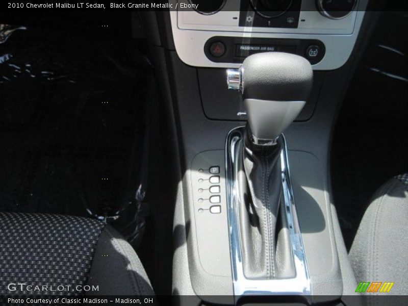 Black Granite Metallic / Ebony 2010 Chevrolet Malibu LT Sedan