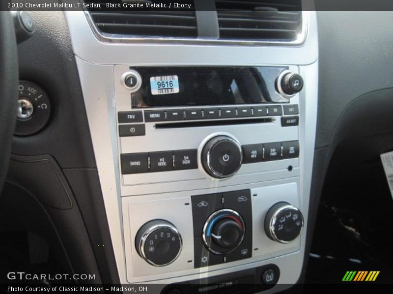 Black Granite Metallic / Ebony 2010 Chevrolet Malibu LT Sedan