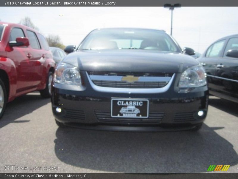 Black Granite Metallic / Ebony 2010 Chevrolet Cobalt LT Sedan